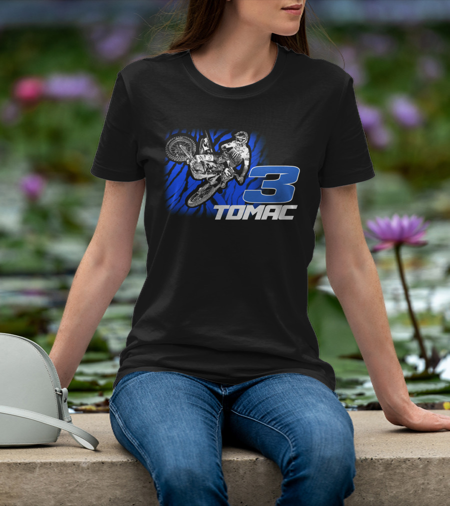 Tomac 3 Yamaha Motocross Racing Merchandise T-Shirt