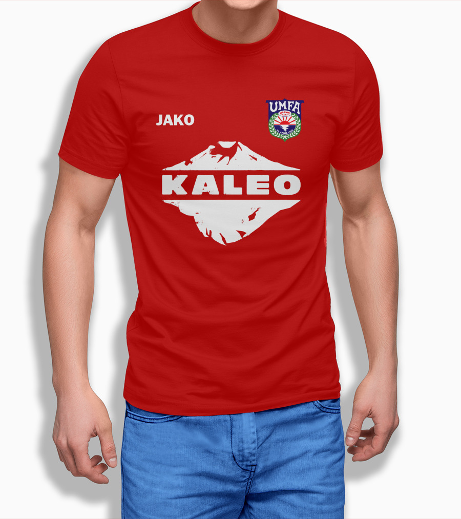 JAKO Kaleo UMFA Crest Red T-Shirt
