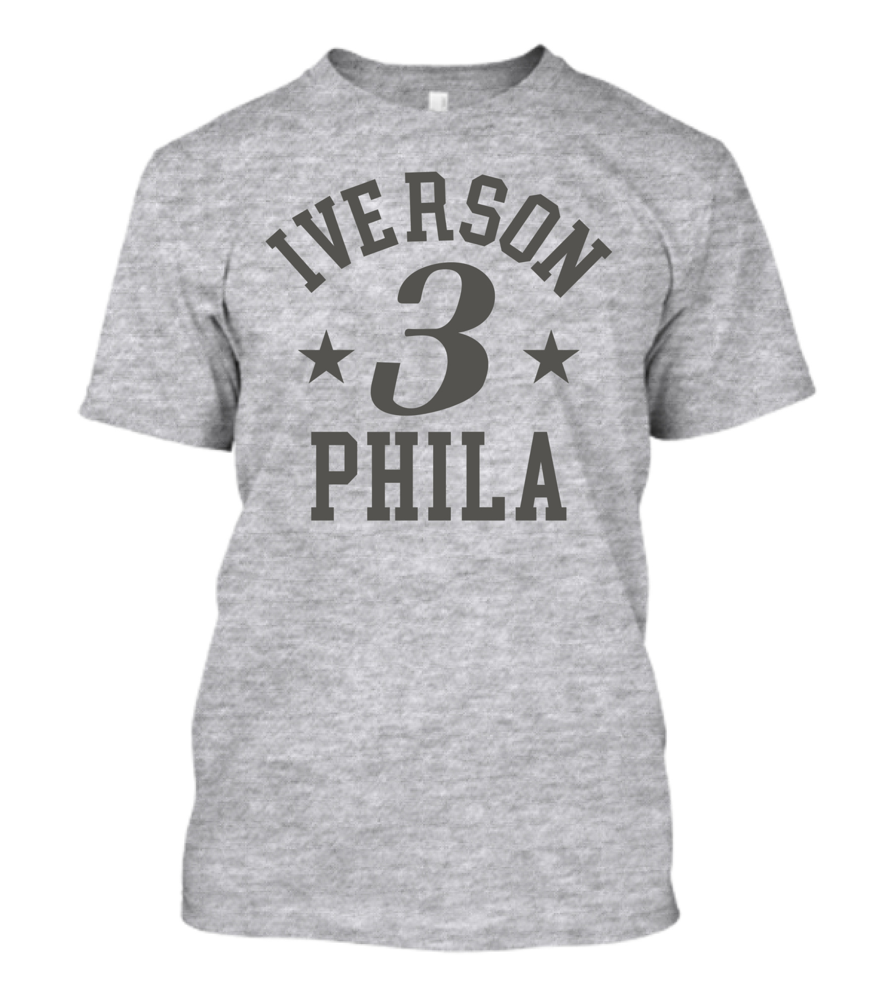 Iverson 3 Phila Stars Basketball Philadelphia T-Shirt