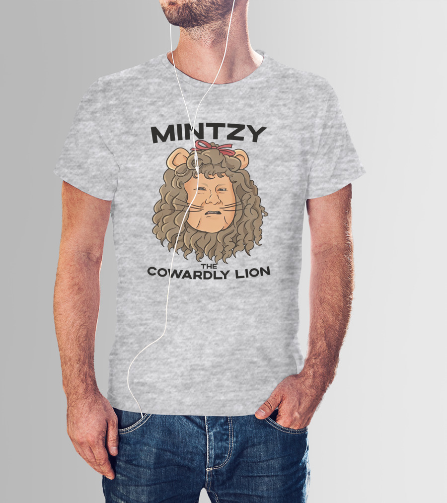 MINTZY The Cowardly Lion T-Shirt