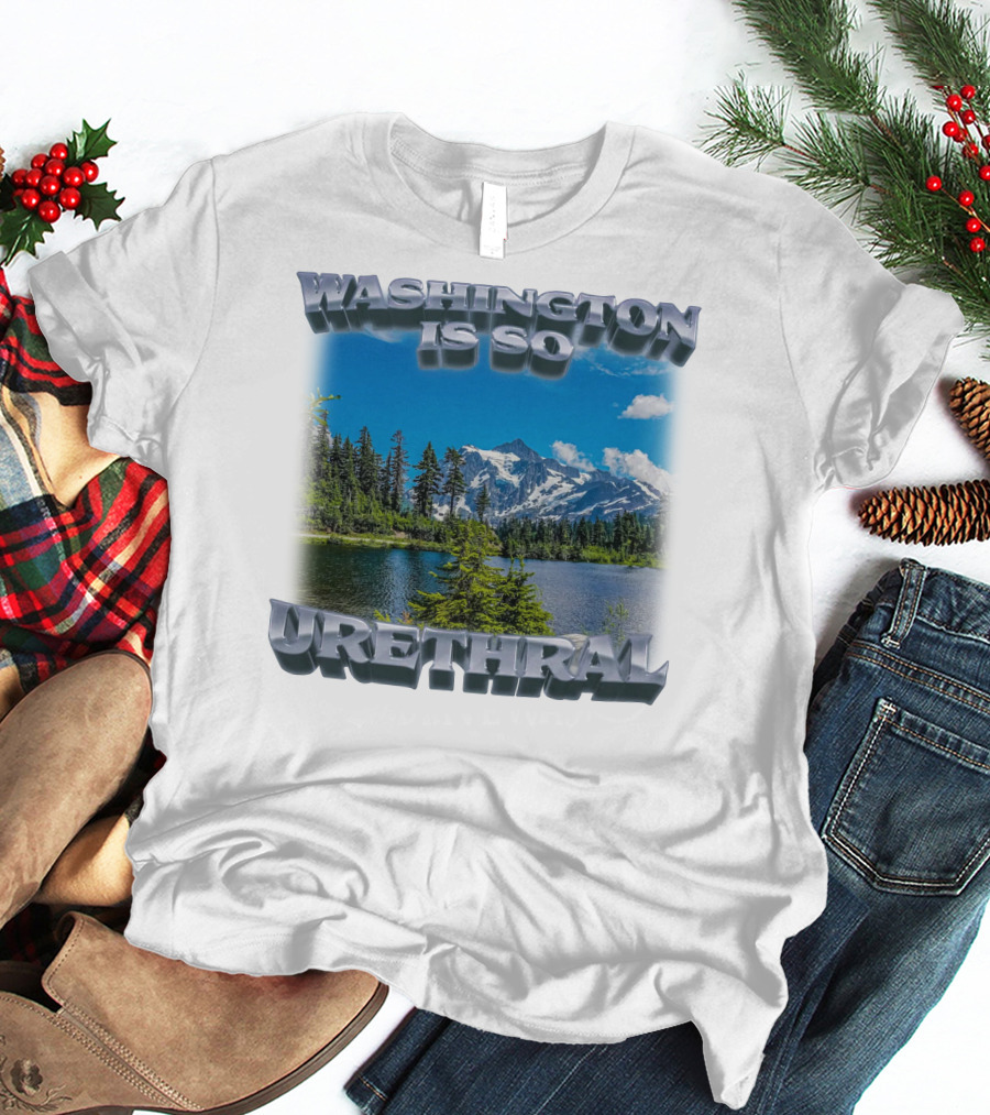 Washington Is So Urethral Nature Scenery T-Shirt