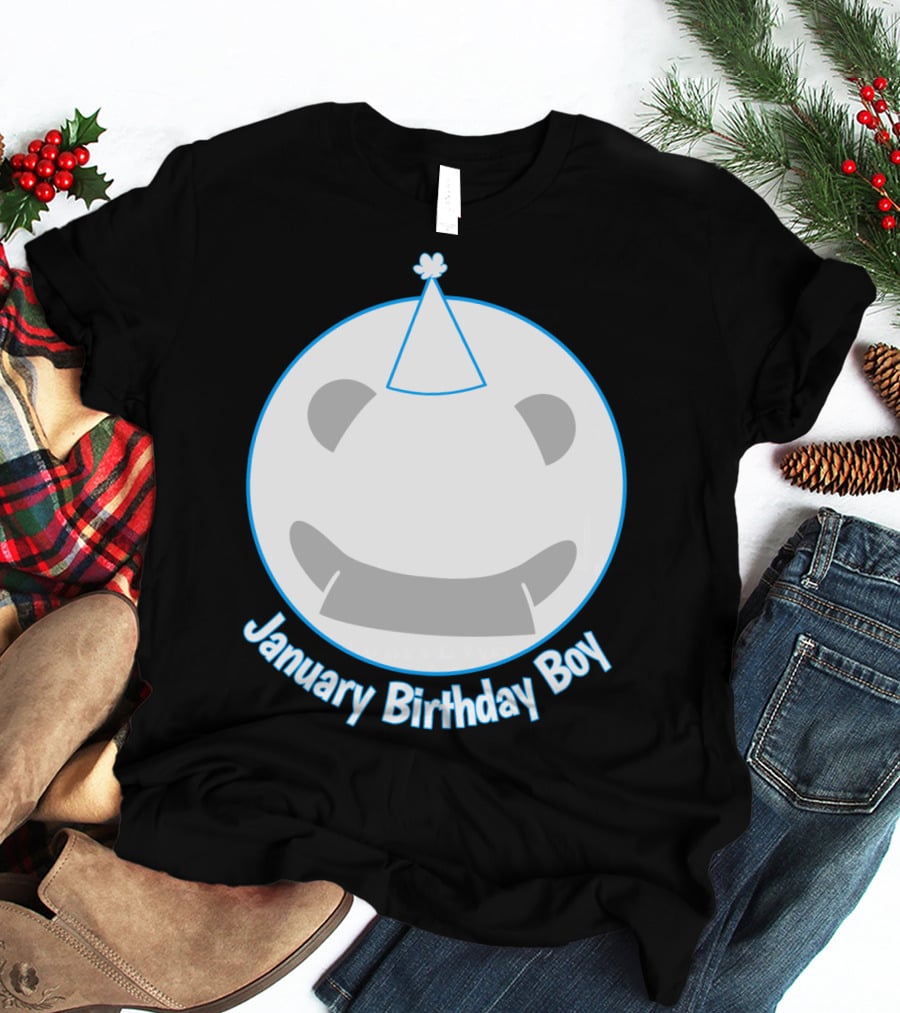 January Birthday Boy T-Shirt