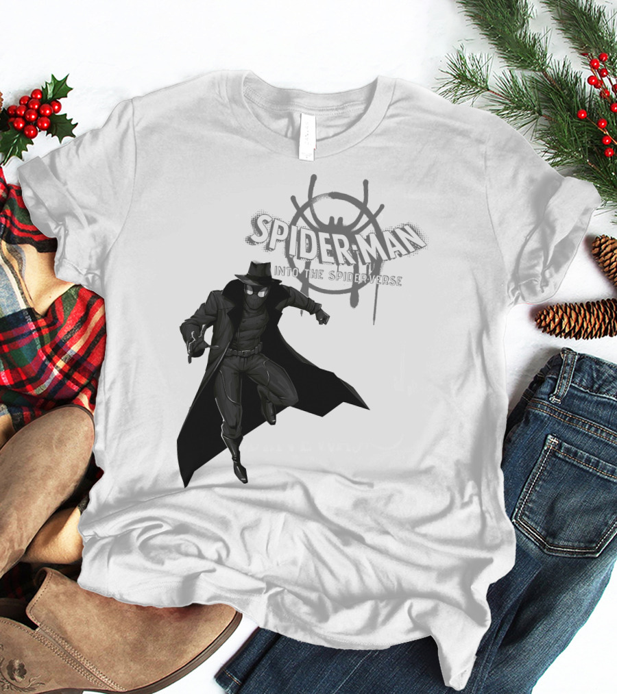 Marvel Spider-Man Into The Spider-Verse Noir T-Shirt