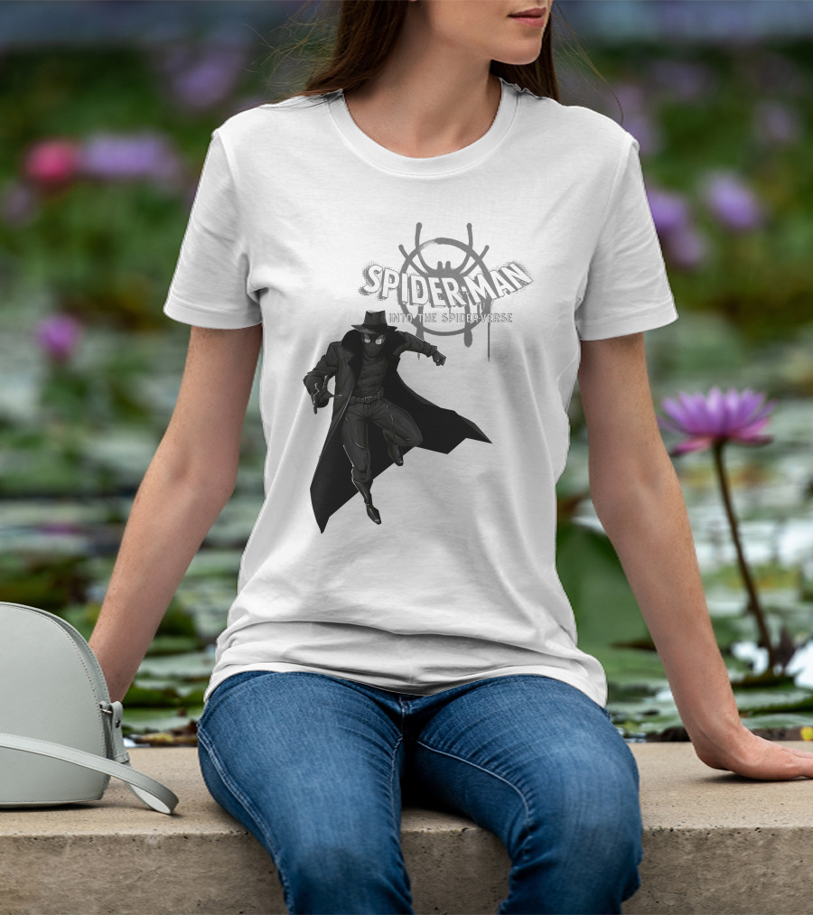 Marvel Spider-Man Into The Spider-Verse Noir T-Shirt