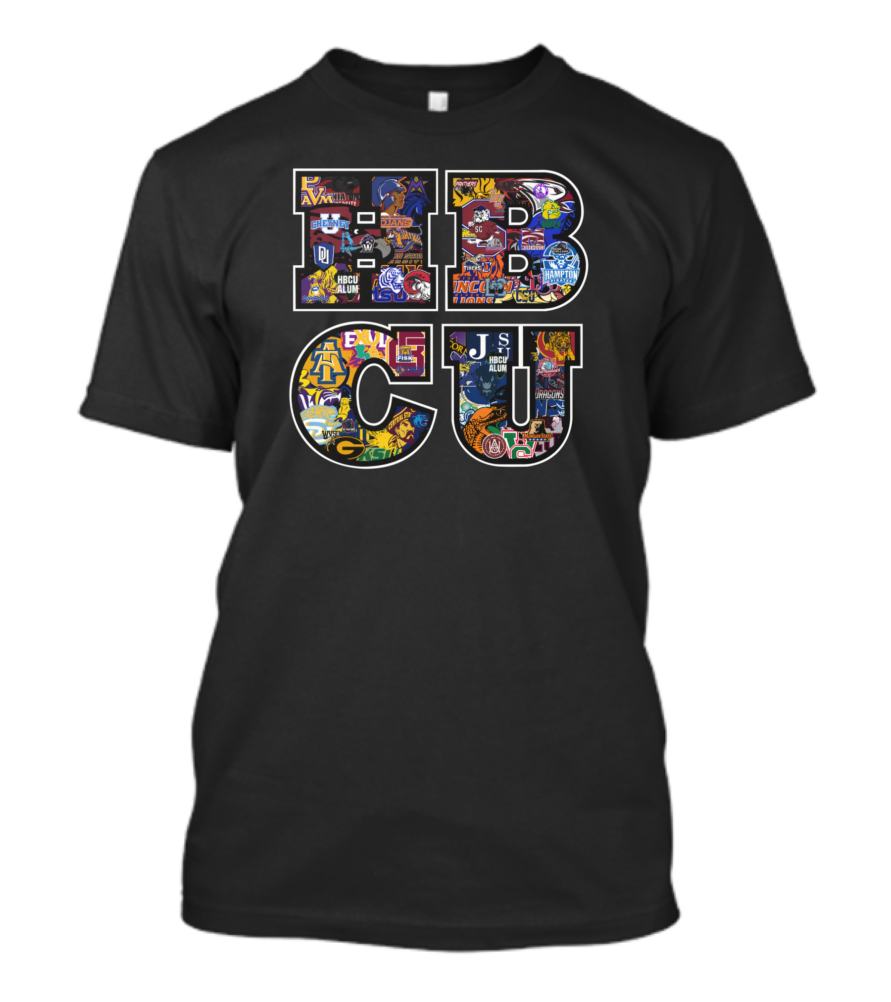 HBCU Culture Logos And Mascots Collage T-Shirt