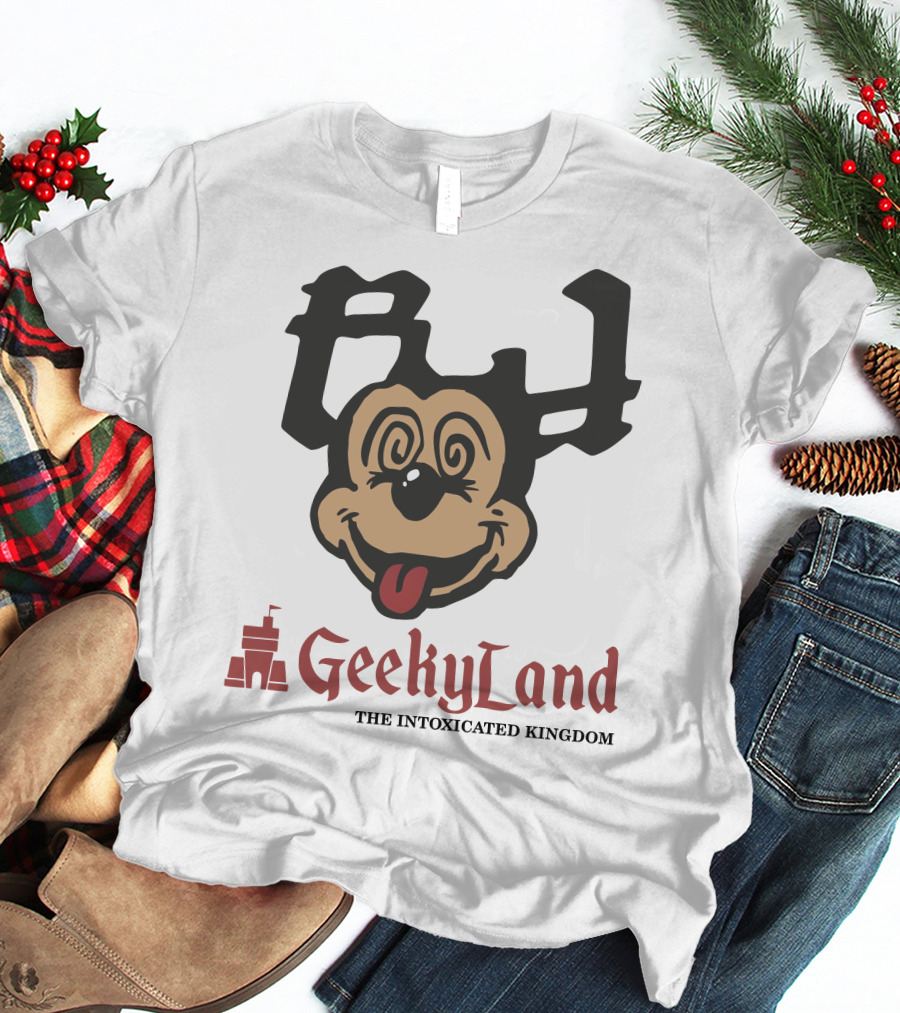 GeekyLand The Intoxicated Kingdom Dizzy Mouse Castle T-Shirt