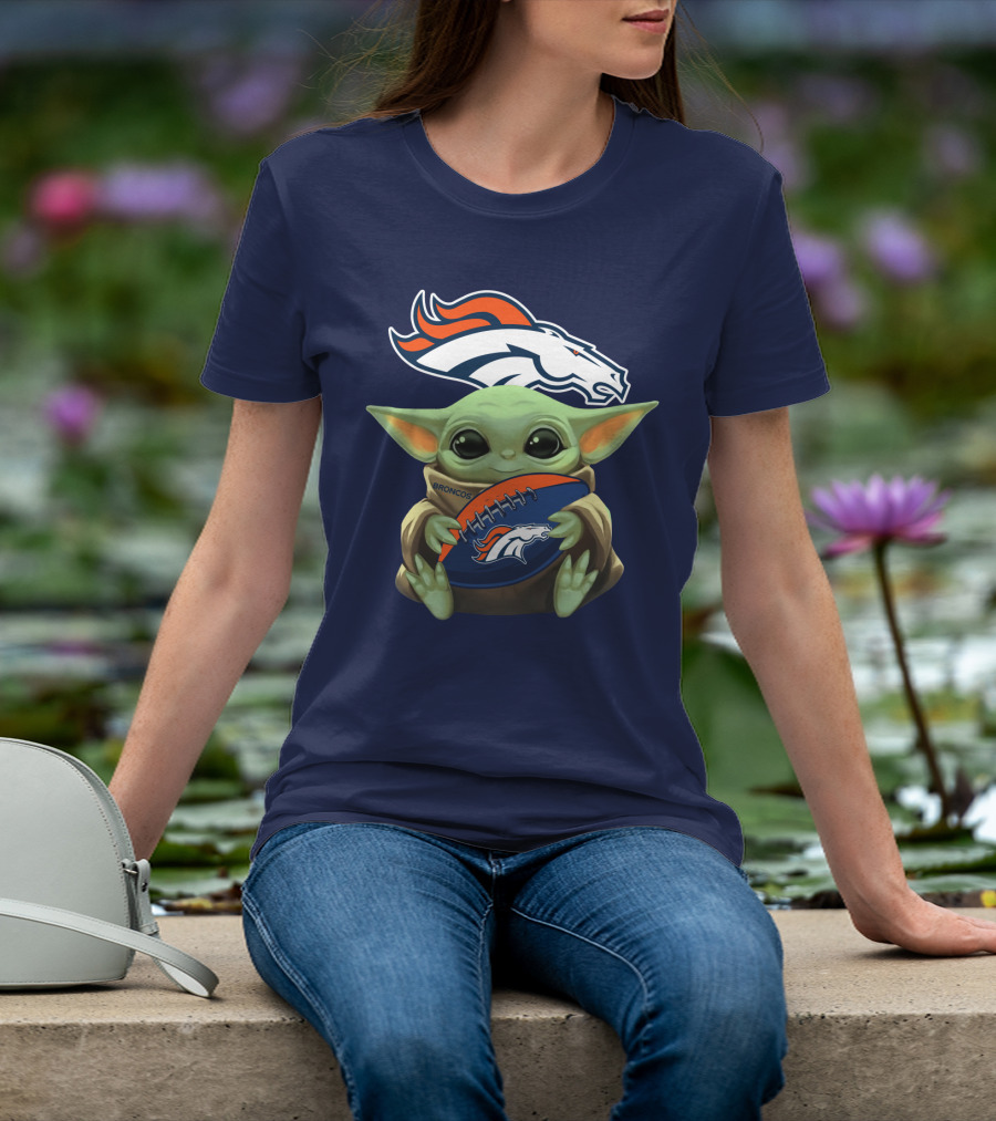 Broncos Baby Yoda T-Shirt