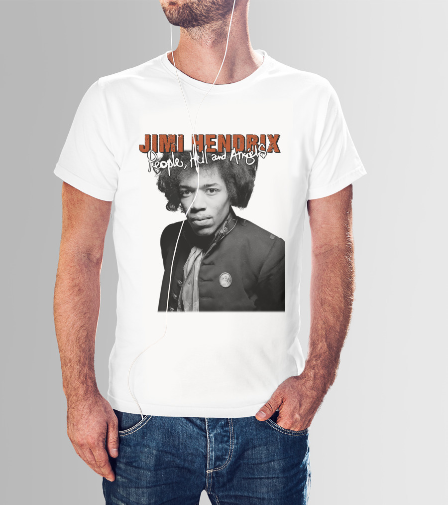 Jimi Hendrix People, Hell And Angels T-Shirt
