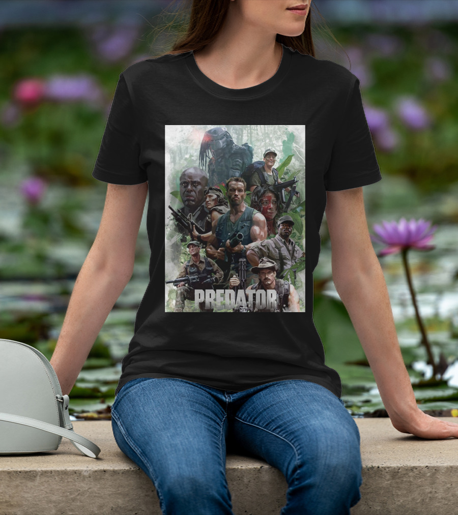 Predator Movie Characters T-Shirt