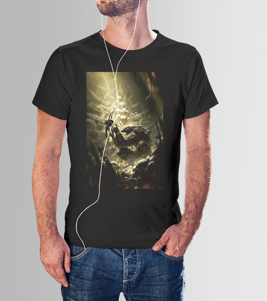 Predator Skull Throne Concept T-Shirt