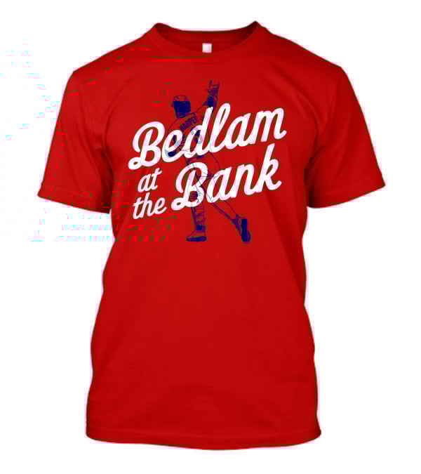 Bedlam At The Bank Harper Baseball Moment T-Shirt