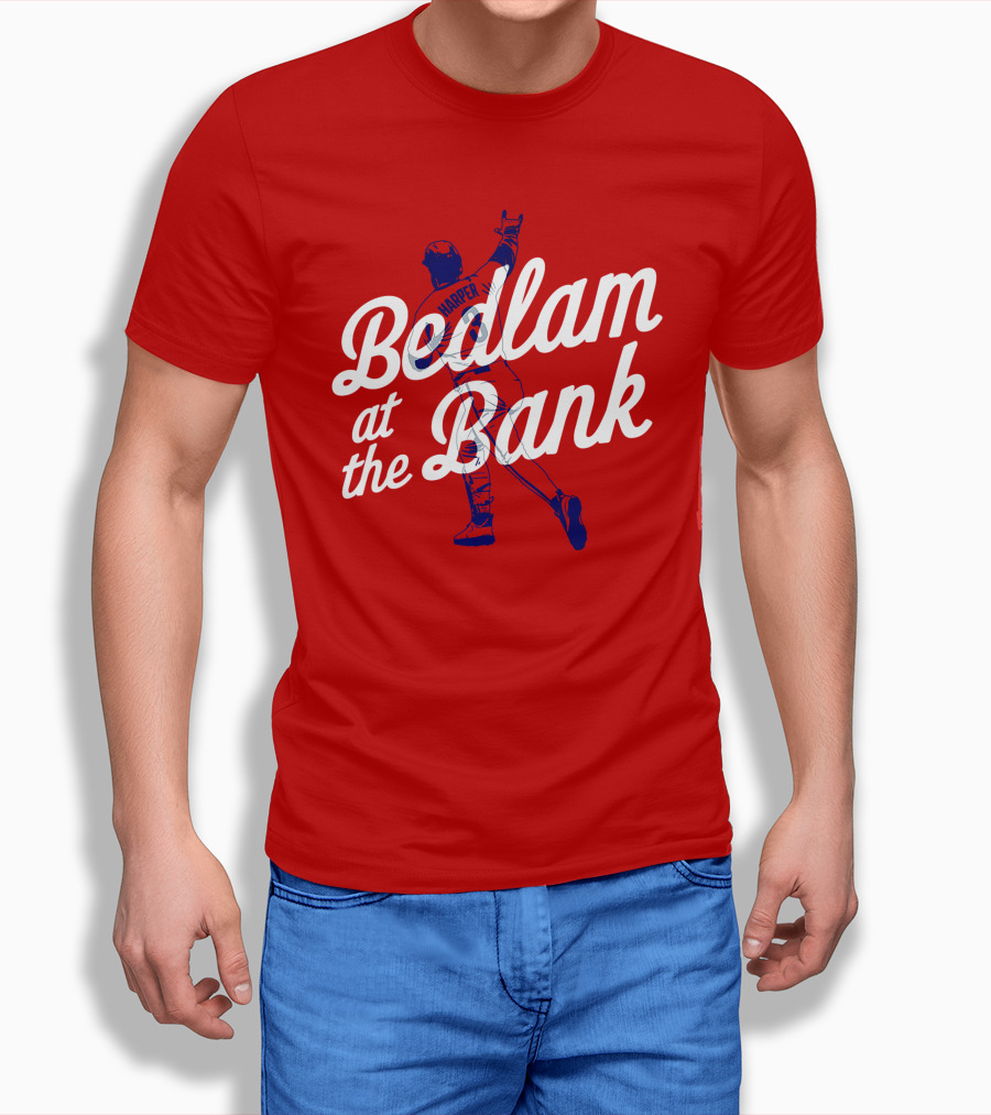 Bedlam At The Bank Harper Baseball Moment T-Shirt