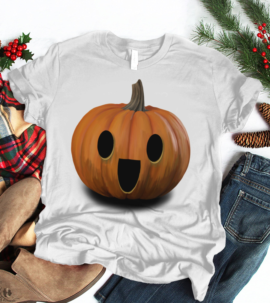 Halloween Pumpkin Scary Evil Cute T-Shirt