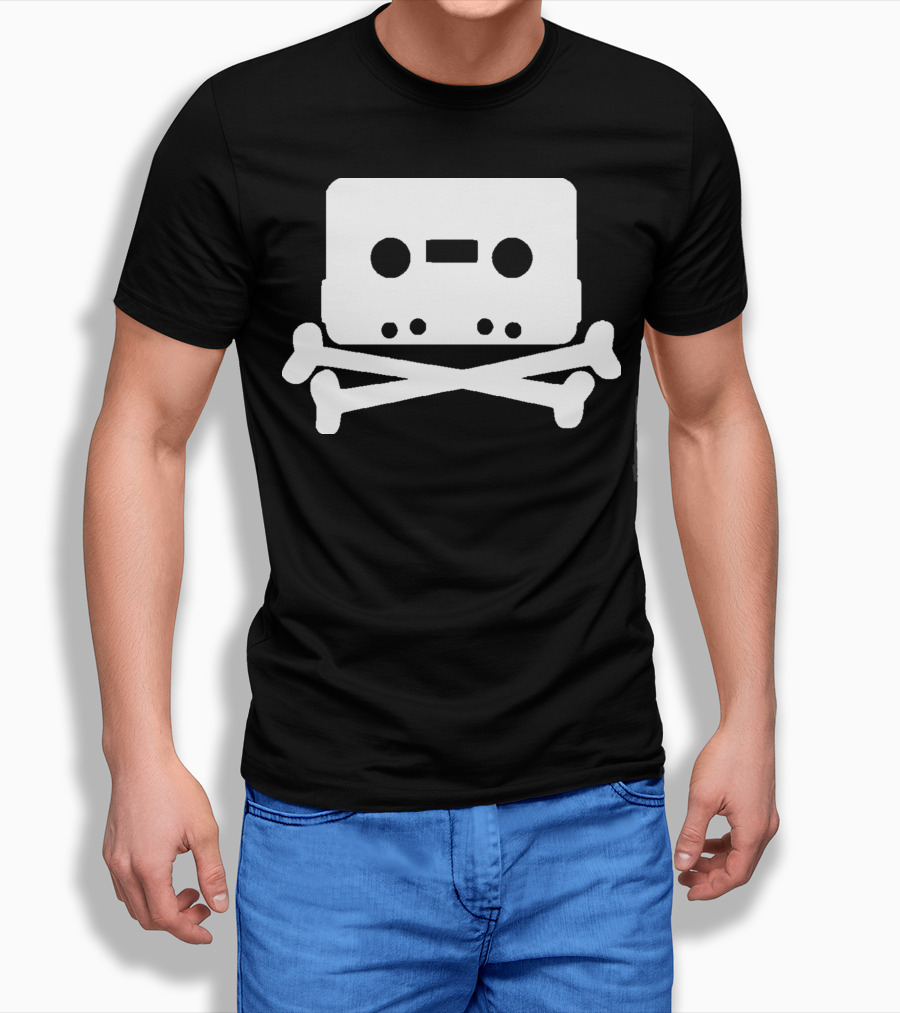 Fettes Brot Germany Rapper Cassette Tape Crossbones T-Shirt