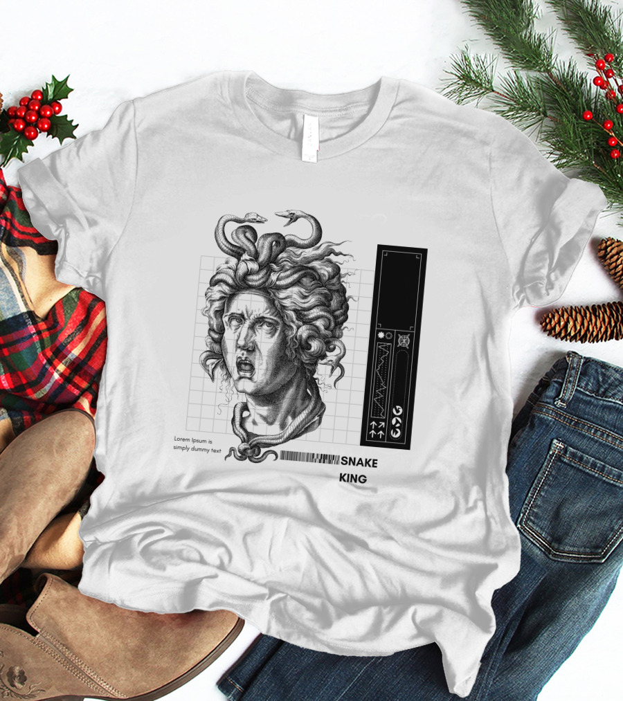 Medusa Snake King T-Shirt