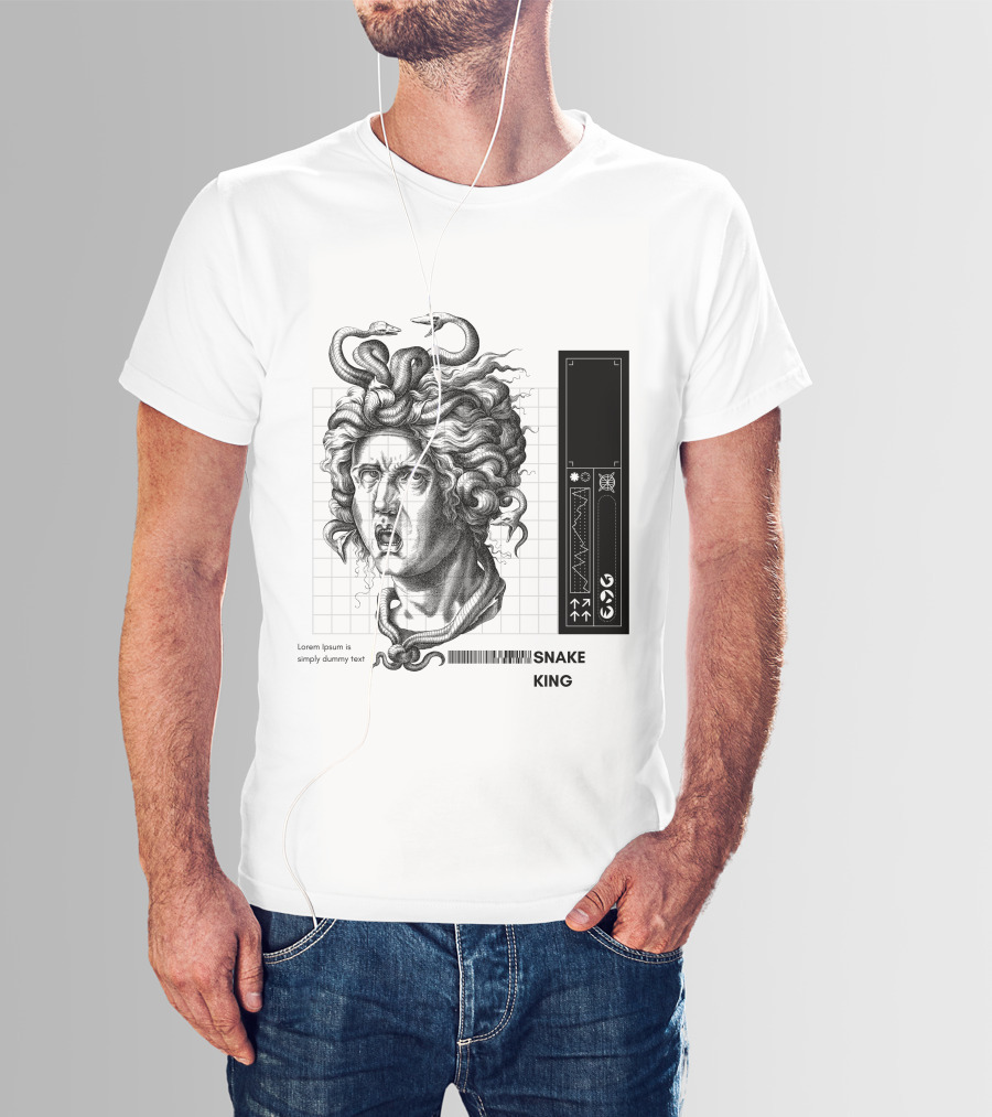 Medusa Snake King T-Shirt