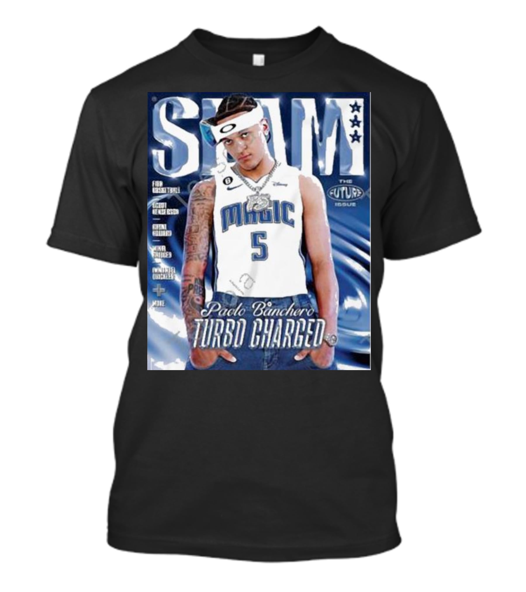 Slam Paolo Banchero Magic Turbo Charged The Future Issue T-Shirt