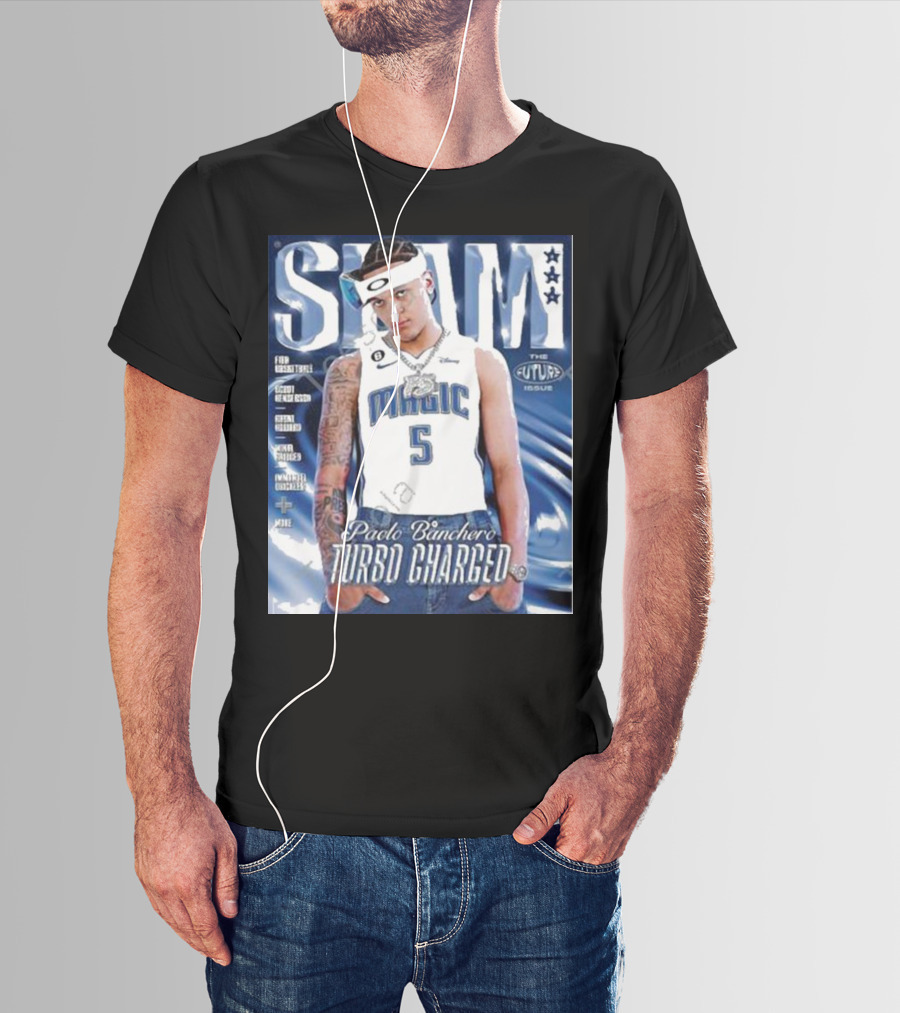 Slam Paolo Banchero Magic Turbo Charged The Future Issue T-Shirt