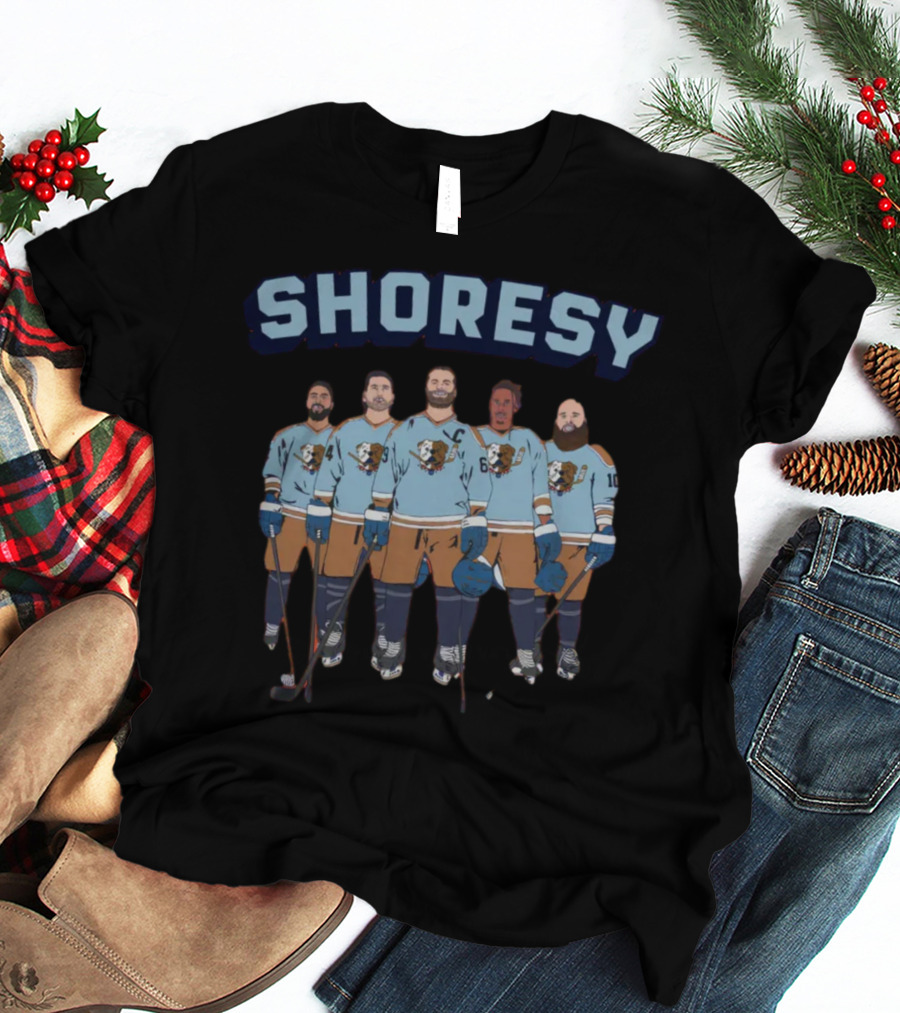 Shoresy Letterkenny Merch Team Cobalt Hockey Players T-Shirt