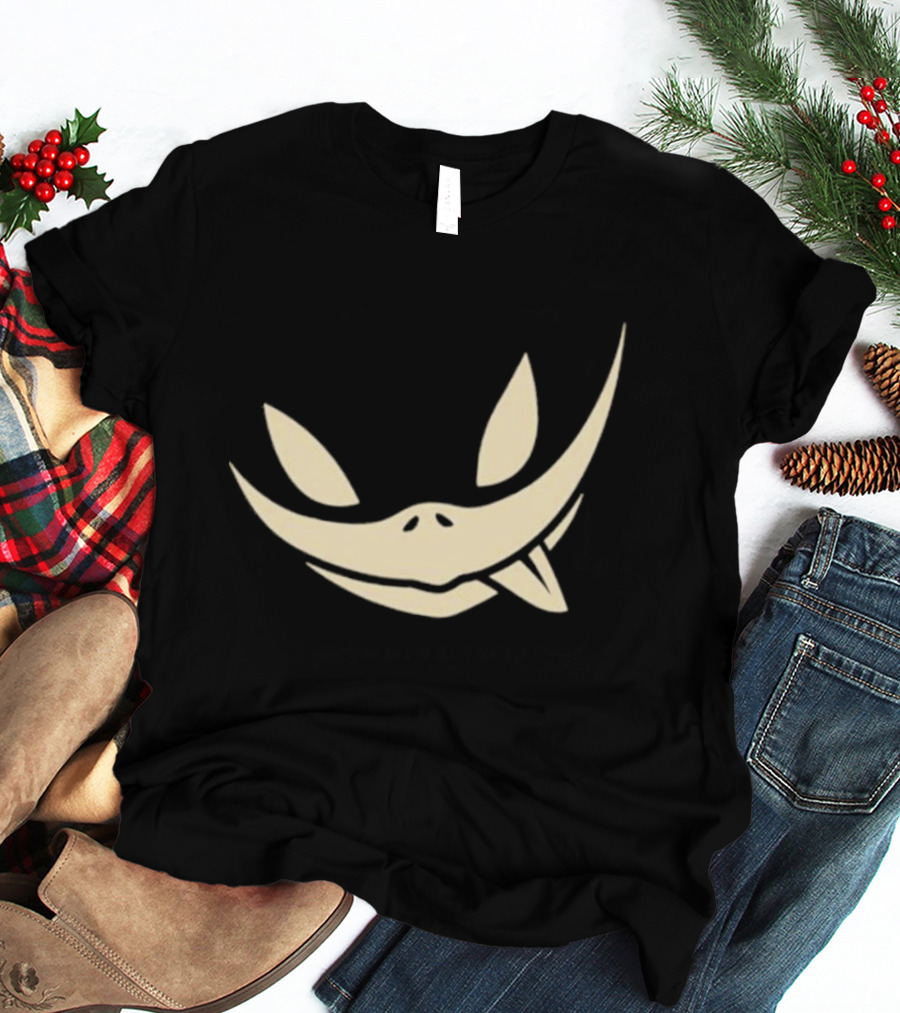 Info Rivers Madkat X Rivers Smirking Cat Face T-Shirt