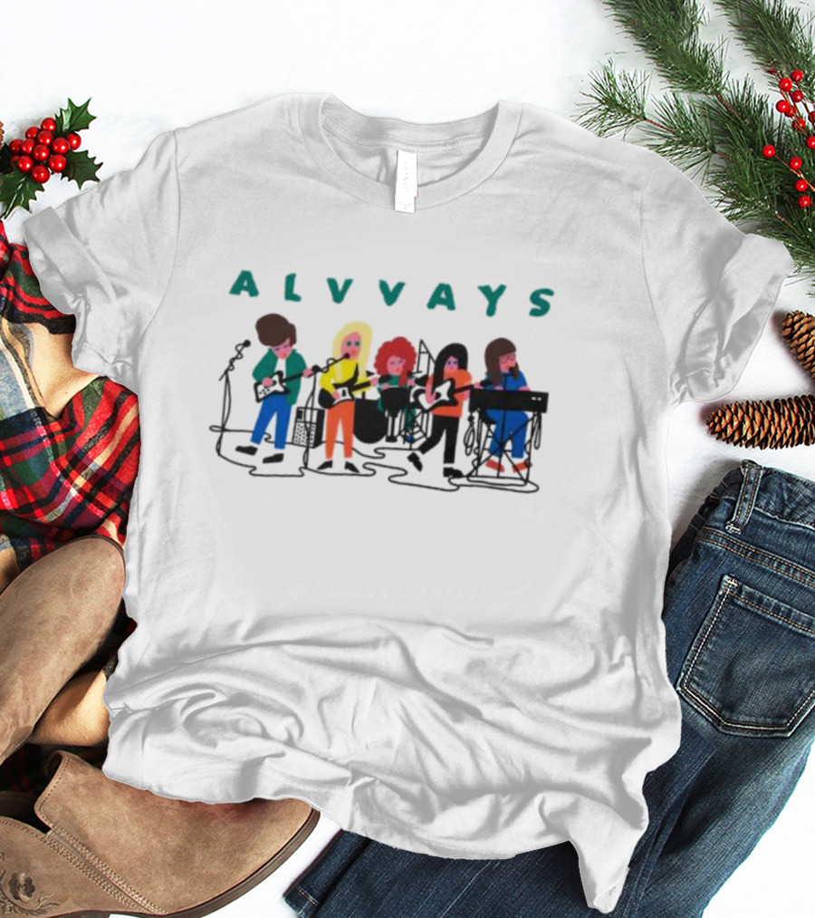 ALVVAYS Band Cartoon Drawing T-Shirt