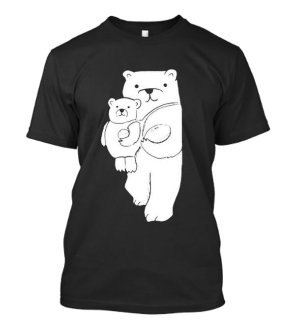 Nathan W Pyle Illinois Bear And Cub Duo T-Shirt