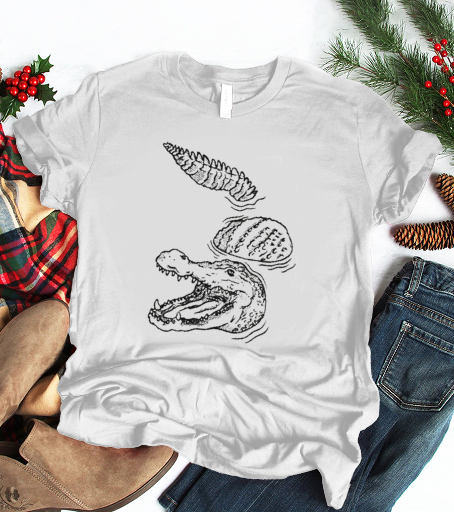 Let's Trip Alligator Irish Green Reptile Adventure T-Shirt