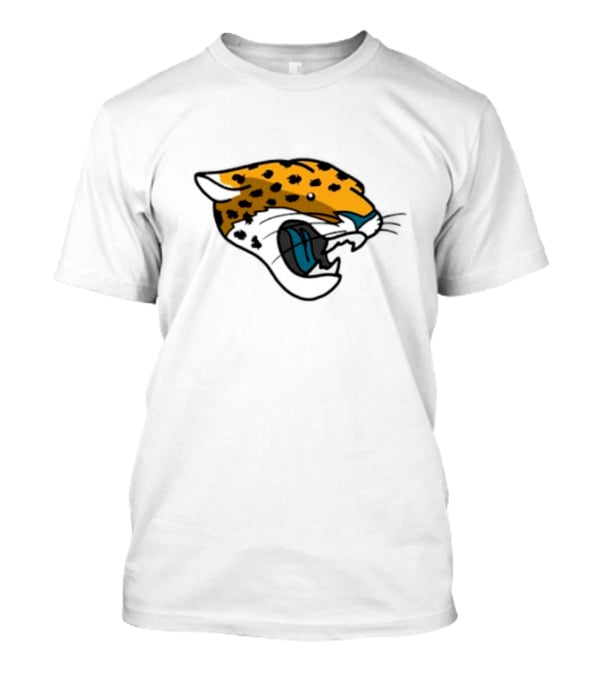 Jacksonville Jaguars Corndoggylol Jaguar Head T-Shirt