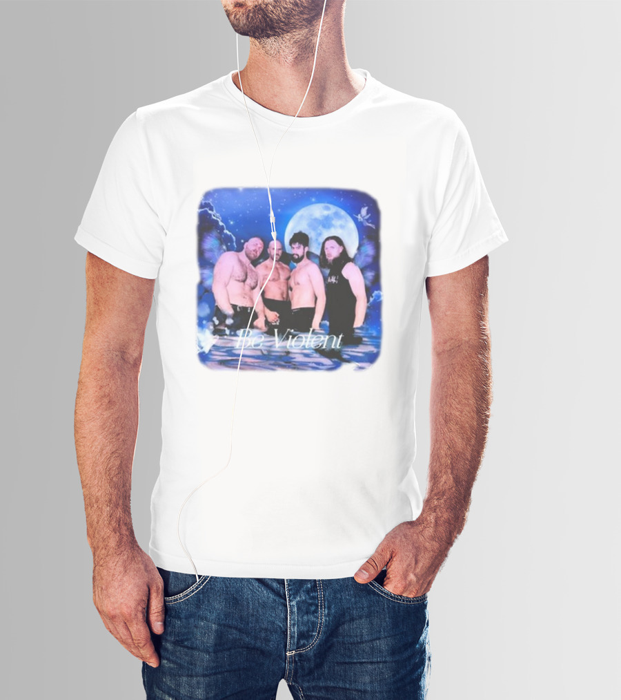 Be Violent Claudio Castagnoli And Friends Moonlight Fantasy T-Shirt