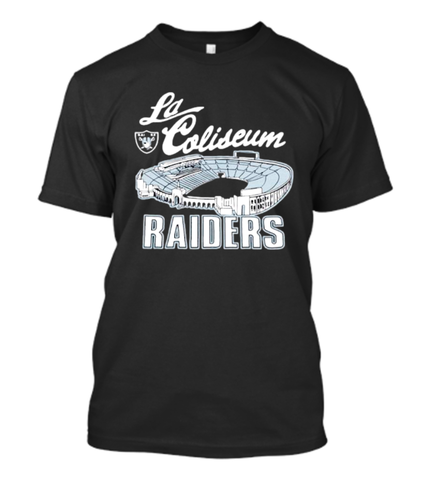 Los Angeles Memorial Coliseum Raiders Stadium T-Shirt