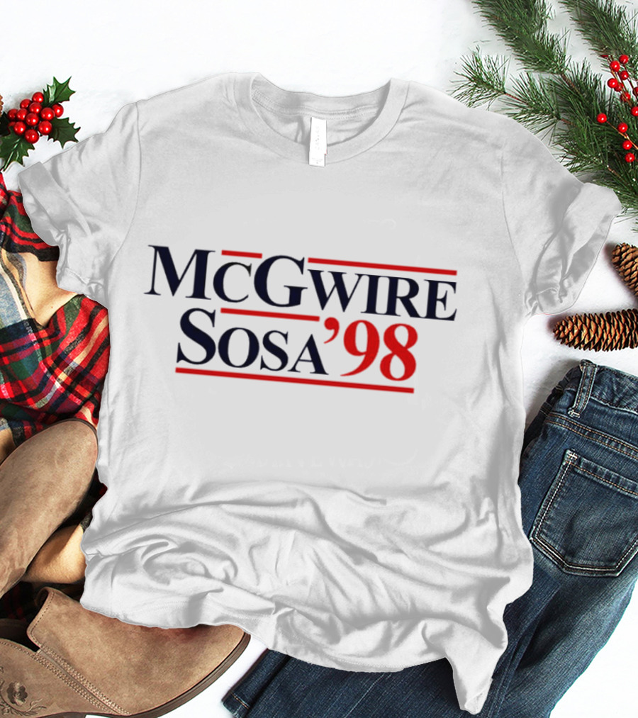 McGwire Sosa '98 Baseball Home Run Chase T-Shirt