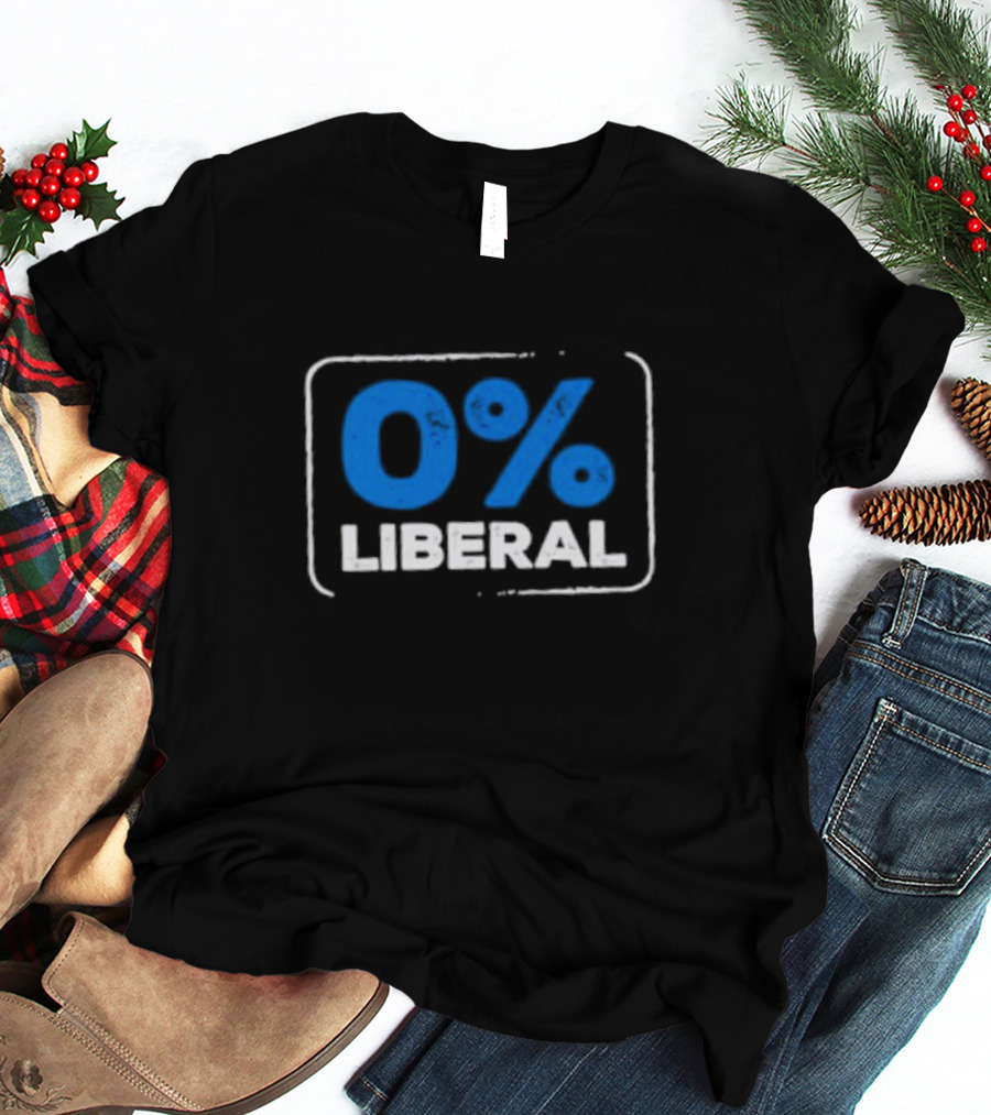 0% Liberal T-Shirt