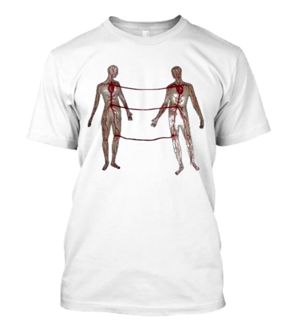 Marcos Alvarado Vascular Diagram Connected Figures T-Shirt