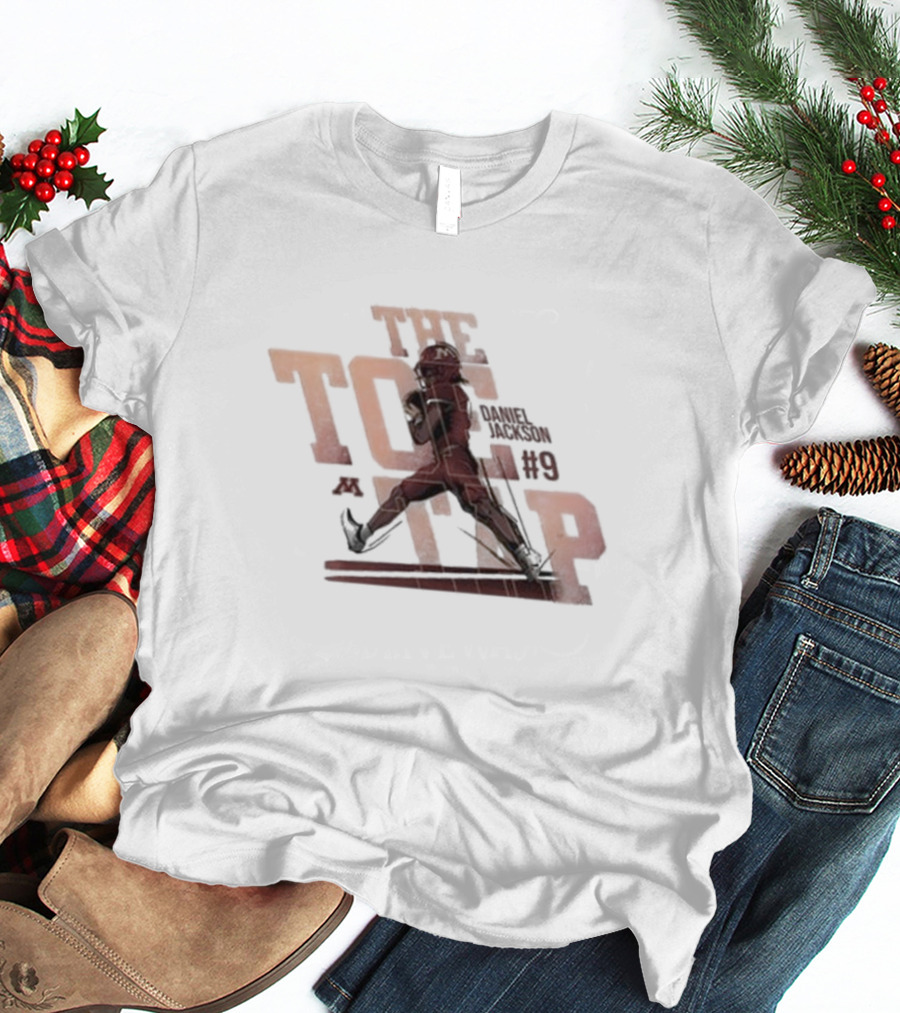 Daniel Jackson #9 The Toe Tap Football Motion Graphics T-Shirt