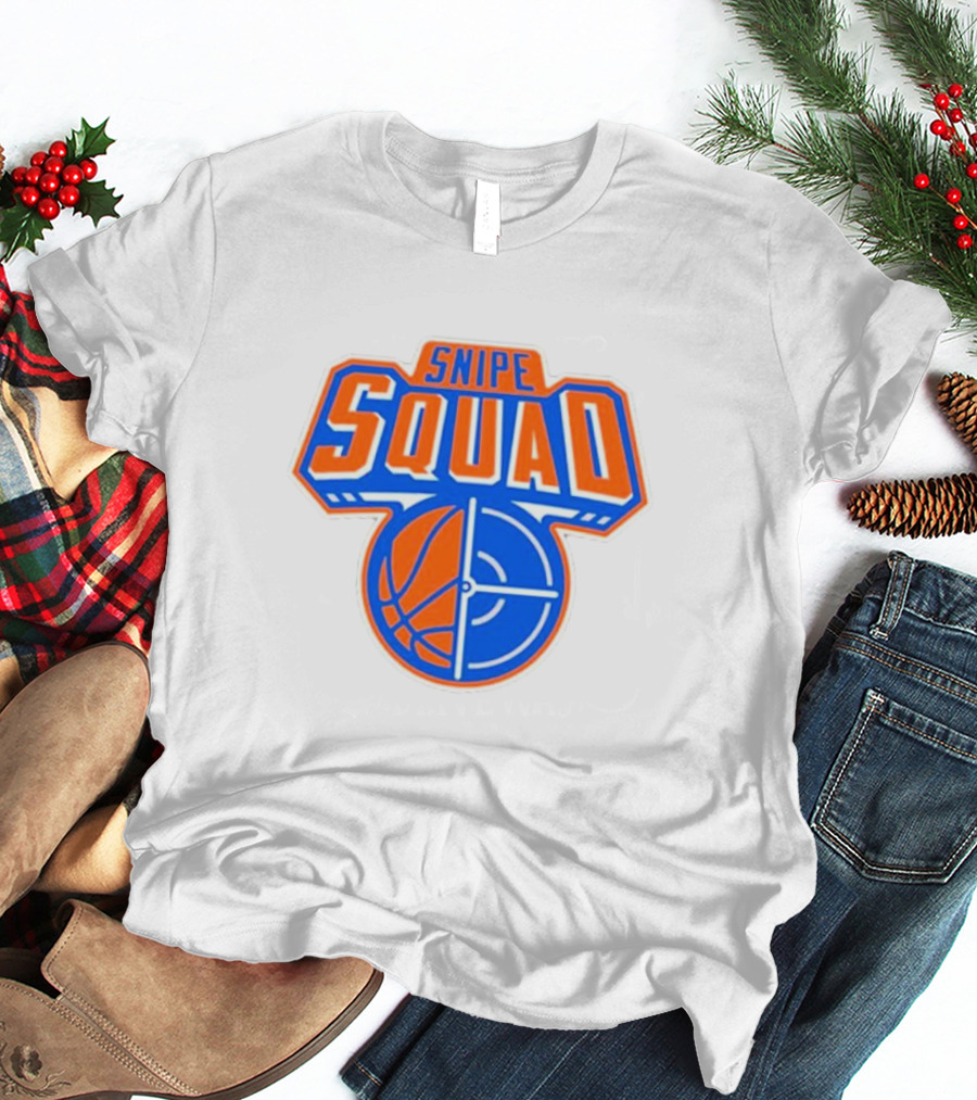 Snipe Squad Oklahoma City Thunder Basketball T-Shirt