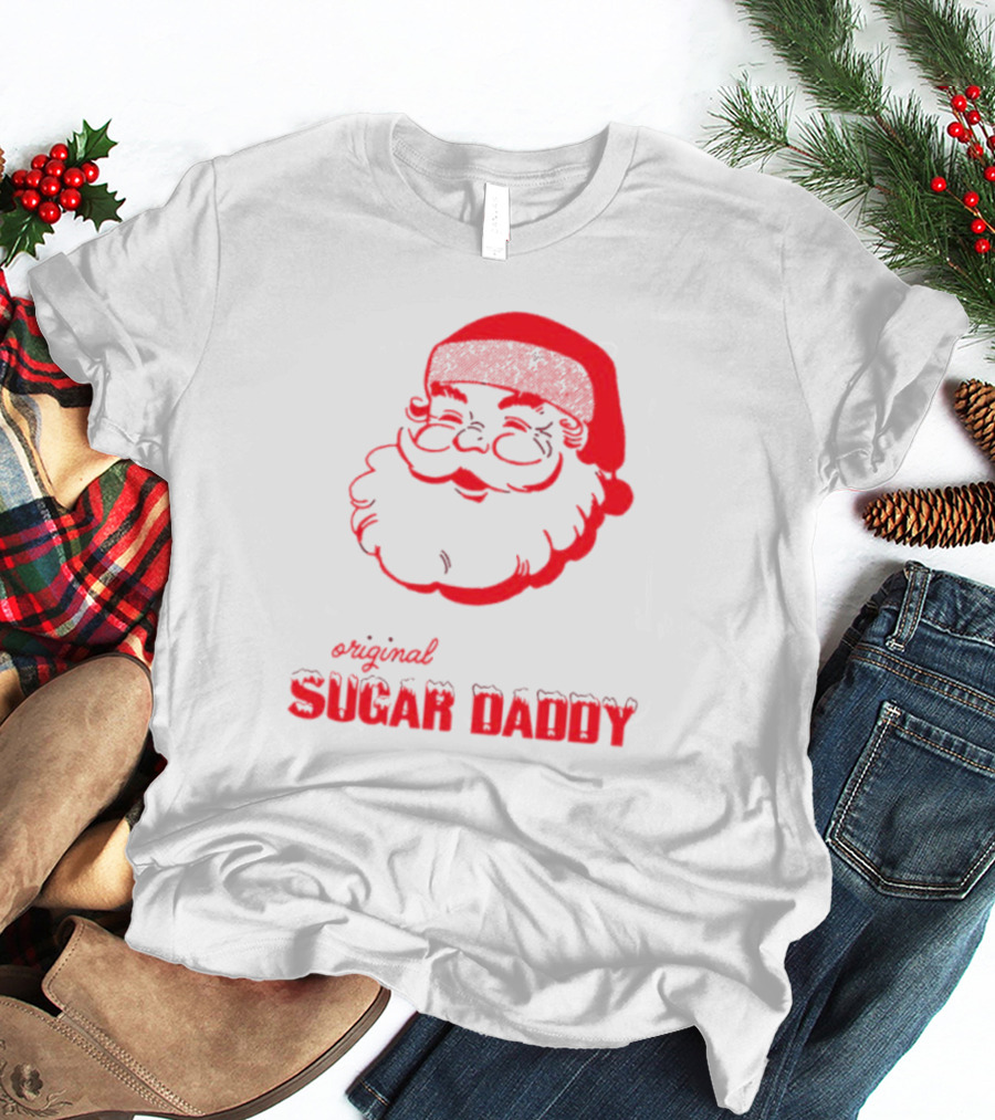Original Sugar Daddy Santa Christmas T-Shirt