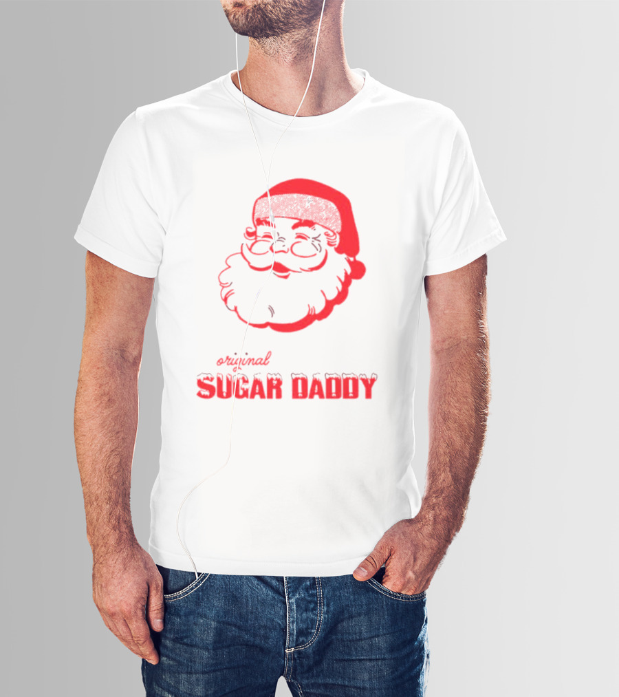 Original Sugar Daddy Santa Christmas T-Shirt
