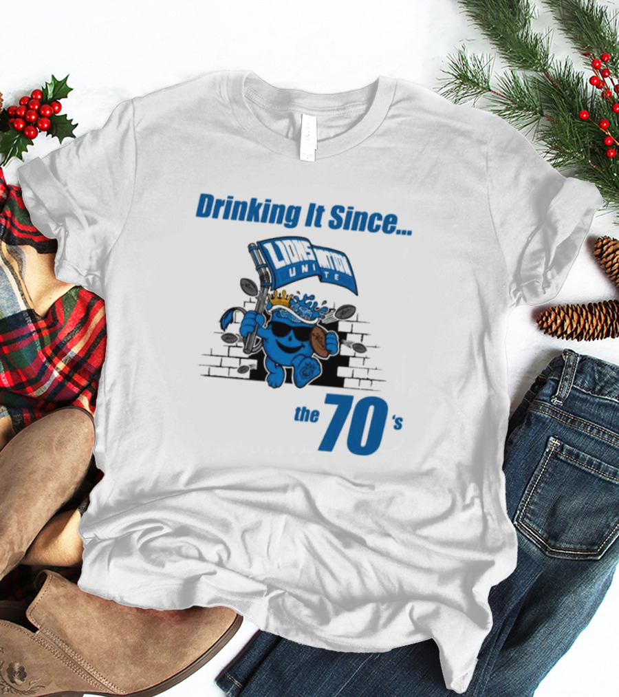 Drinking It Since The 70's Lions Unite T-Shirt