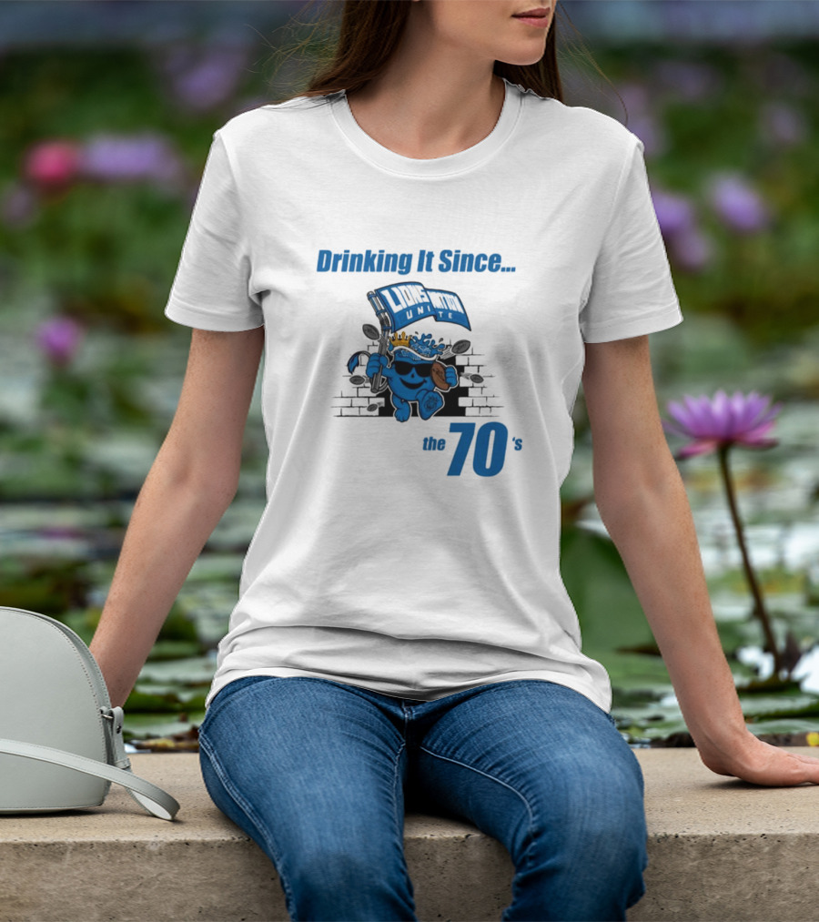 Drinking It Since The 70's Lions Unite T-Shirt