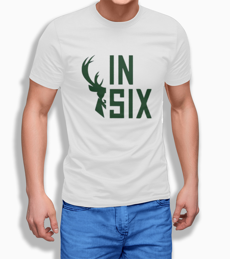 In Six Buck Deer Head T-Shirt