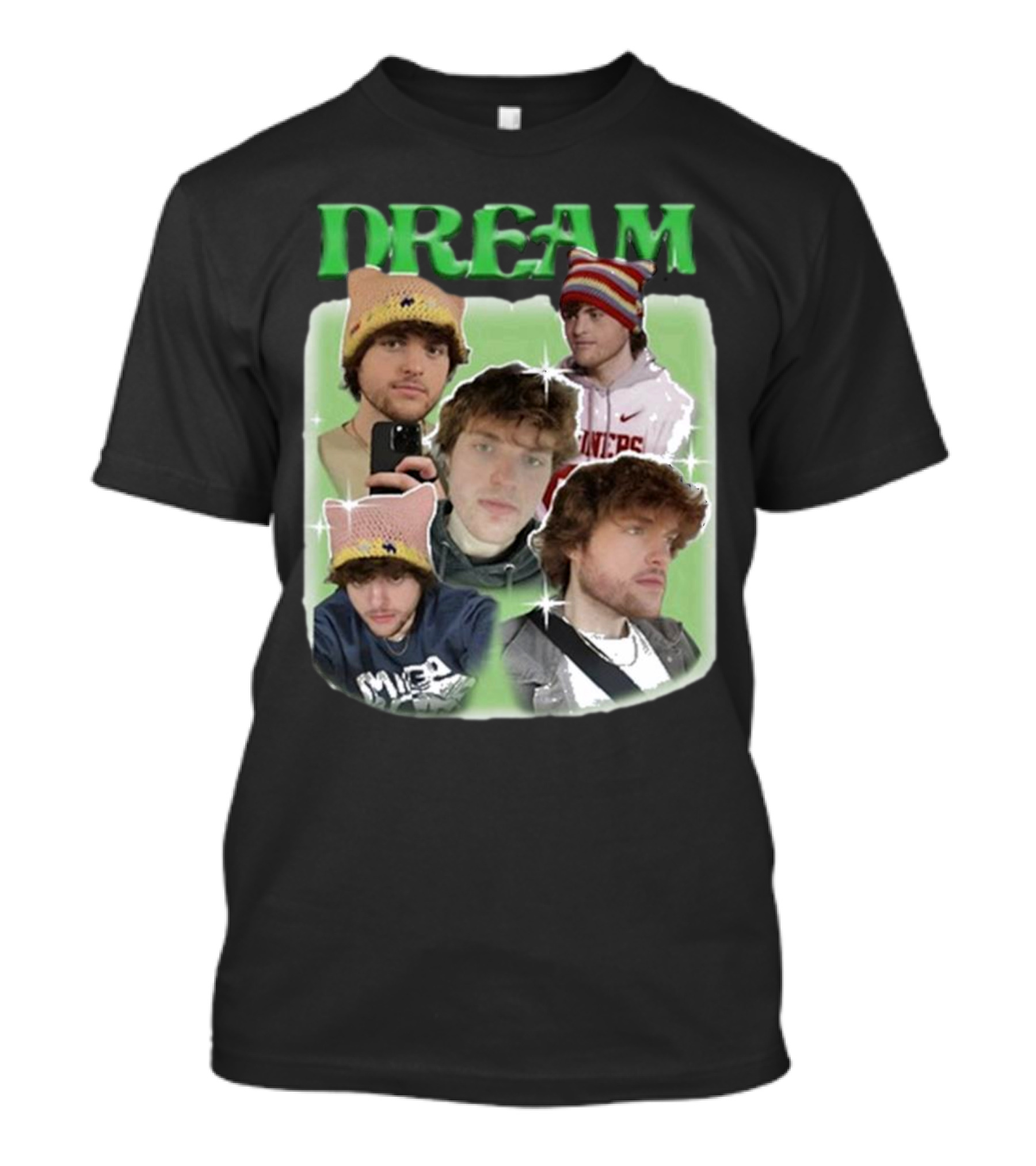 Dream Dreamwastaken Collage Hat Hoodie Star Glow T-Shirt