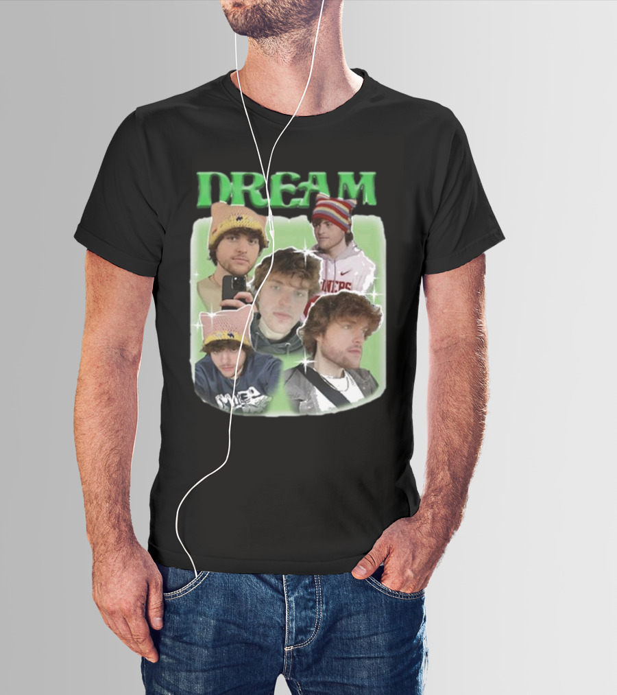 Dream Dreamwastaken Collage Hat Hoodie Star Glow T-Shirt