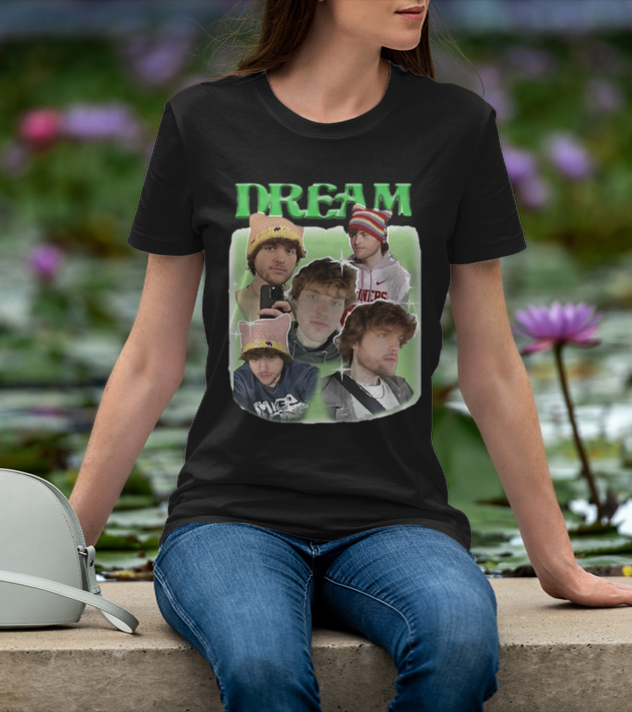 Dream Dreamwastaken Collage Hat Hoodie Star Glow T-Shirt