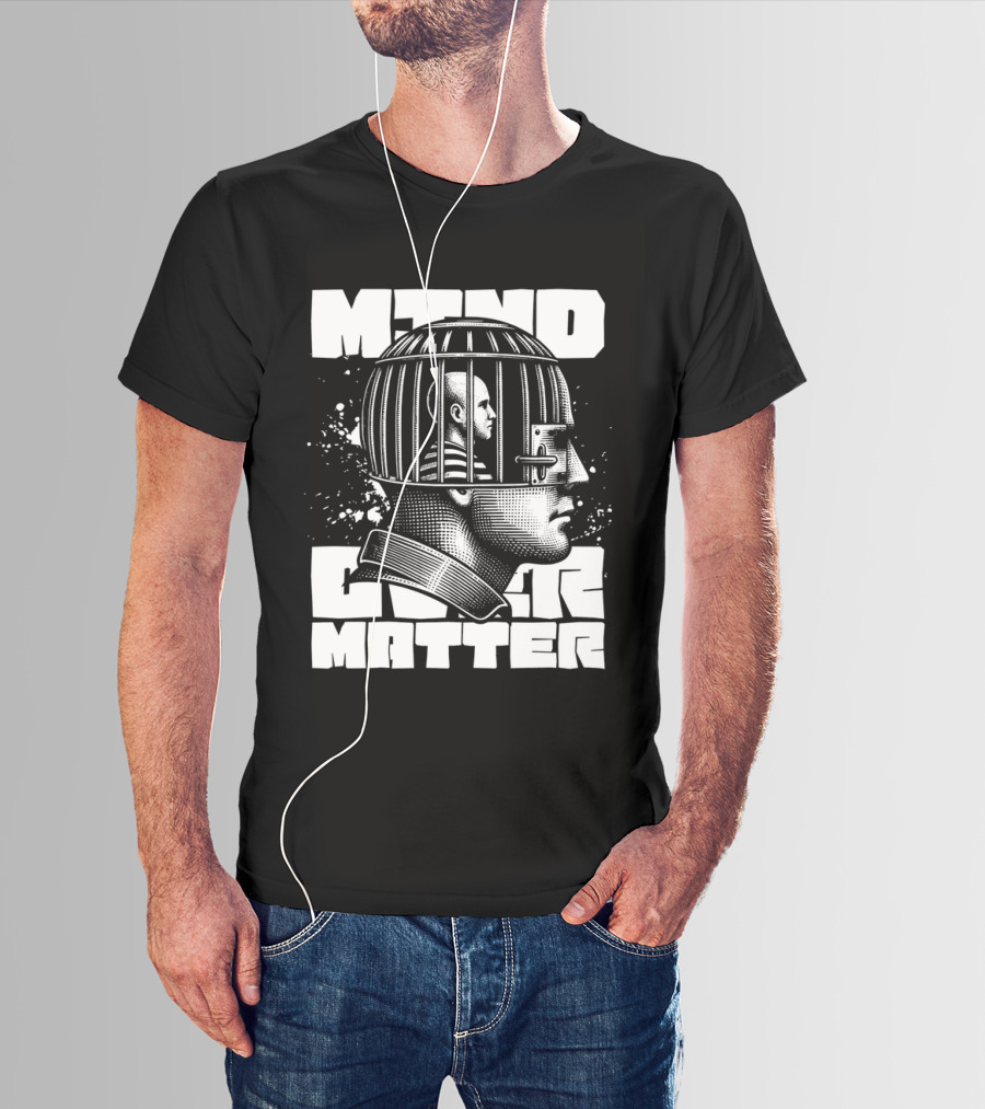 MIND OVER MATTER Prisoner Head T-Shirt