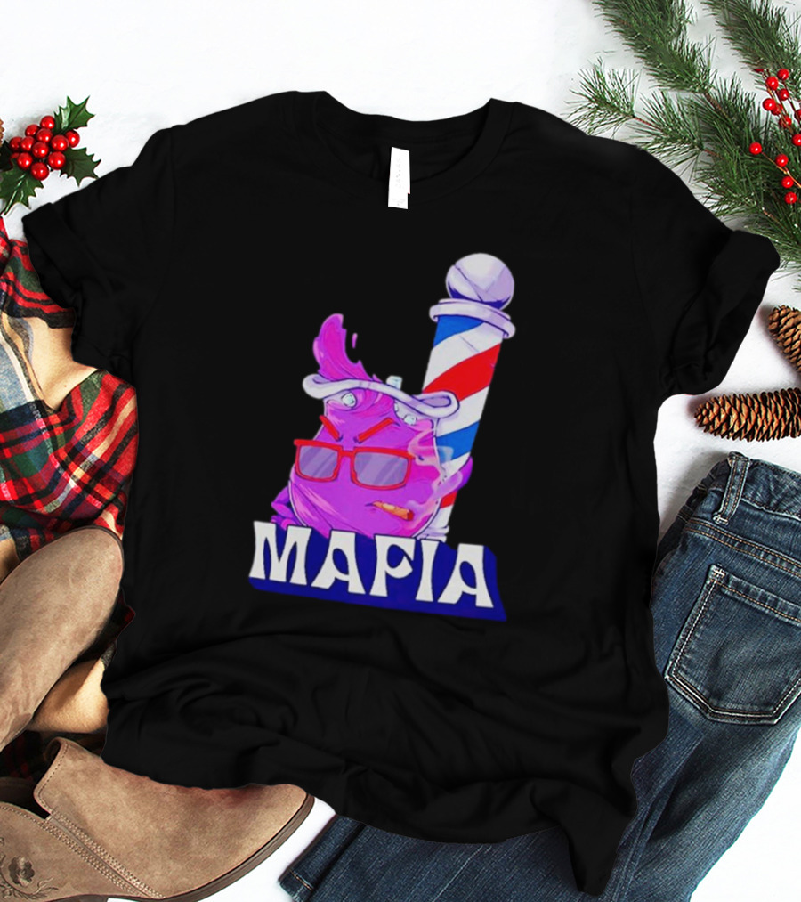Mafia Purple Barber Pole Cool Aid Playoff Pack T-Shirt