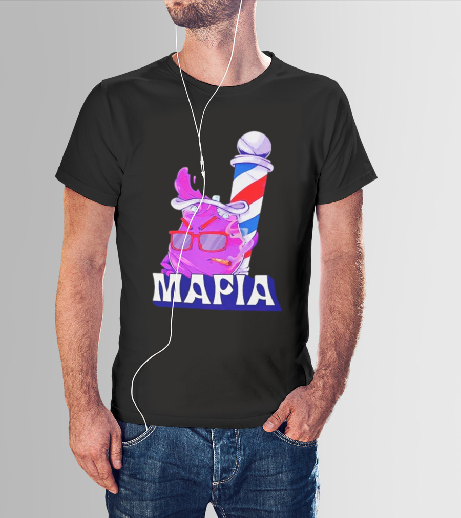 Mafia Purple Barber Pole Cool Aid Playoff Pack T-Shirt