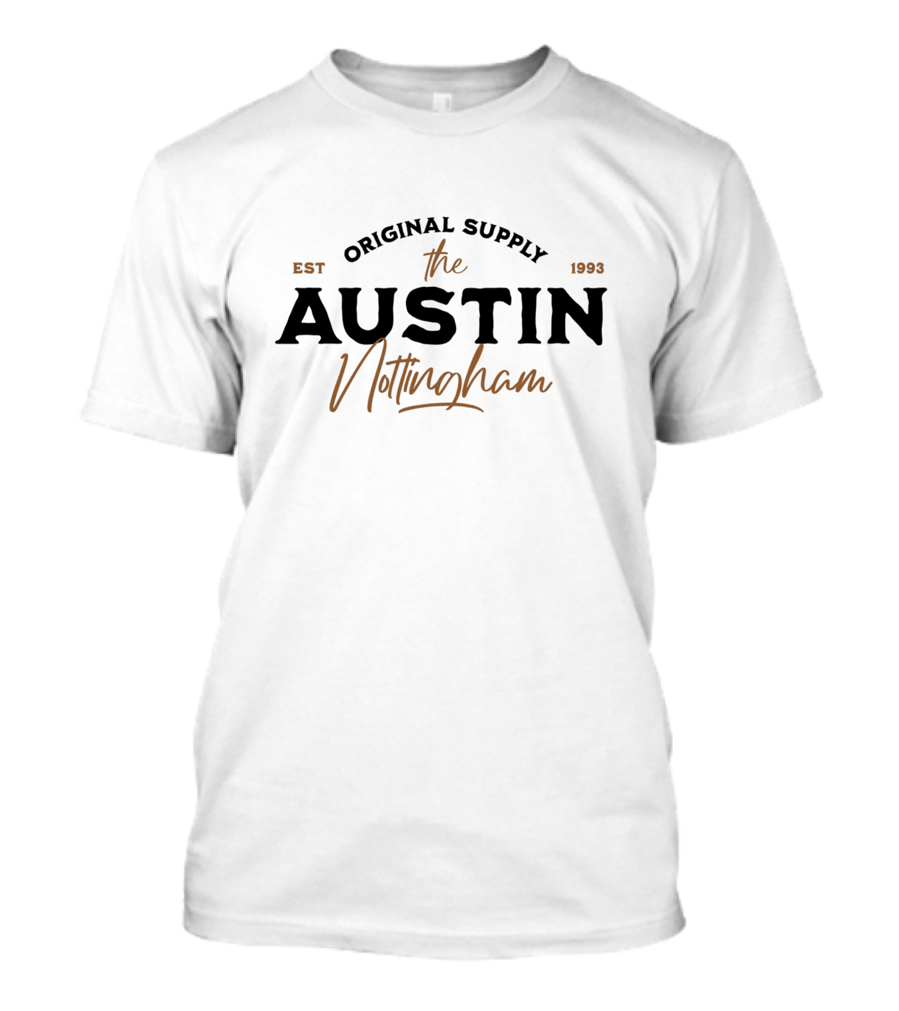 Original Supply The Austin Nottingham Est 1993 T-Shirt