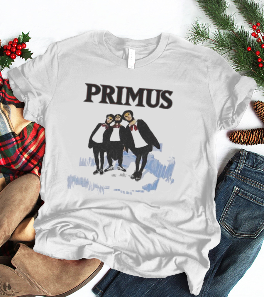 Primus SPACE FARM Trio On Abstract Landscape T-Shirt