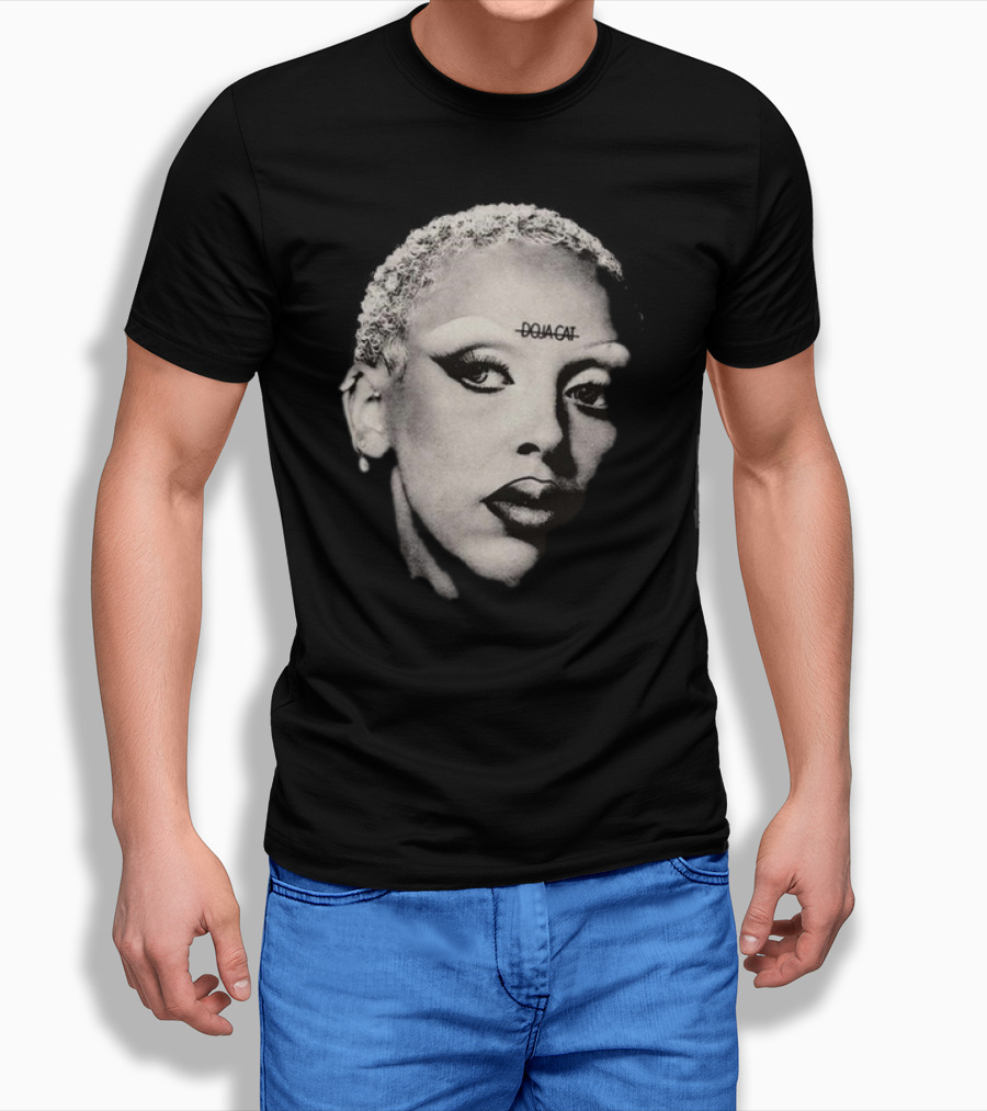 Doja Cat Claude Monochrome T-Shirt