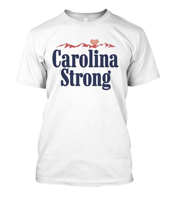 Carolina Strong Mountain Heart T-Shirt